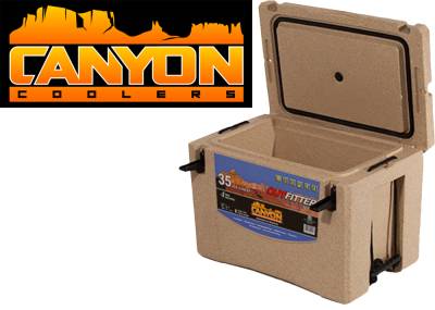 Canyon Coolers - Canyon Cooler The Ultimate Cooler/Ice Chest - 35 Quart - Sandstone