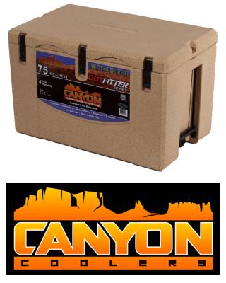 Canyon Coolers - Canyon Cooler The Ultimate Cooler/Ice Chest - 75 Quart - Sandstone
