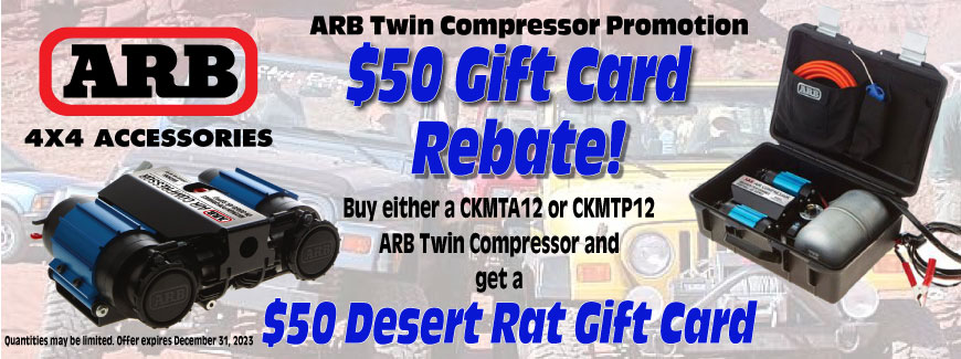 ARB Twin Compressor Rebate