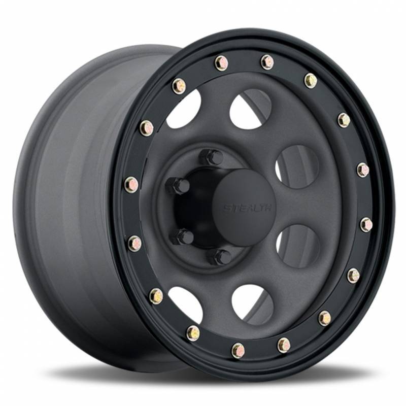 16x10 Mountain Crawler 8 Beadlock Gun Metal 5x4 5