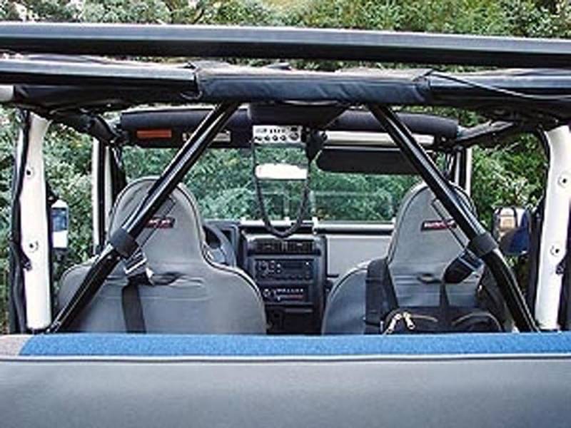 Rock Hard 4x4 Angled Harness Bar Driver Side - Jeep CJ/YJ/TJ