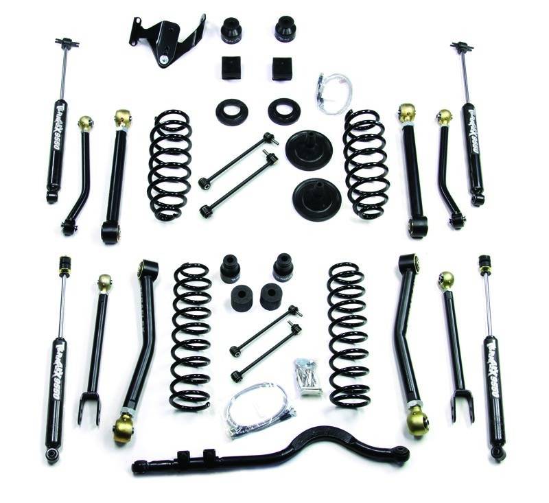 TeraFlex JK 4dr 4 Suspension System w/ 8 Alpine Short Control Arms - No  Shocks