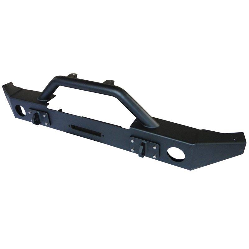 JK Front Bumper w/Winch Mount, Light Mounts