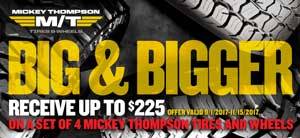 Mickey Thompson Big & Bigger Rebate - Mickey Thompson Wheels Rebate