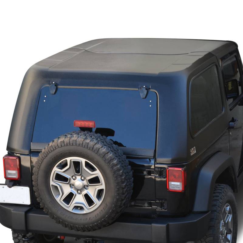 Jeep Hard Top Fast Back JK 2 Door 2 Piece for 07-17 Jeep Wranglers