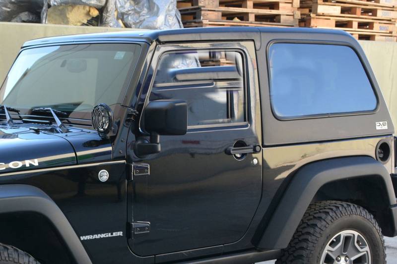 Jeep Hard Top Fast Back JK 2 Door 2 Piece for 07-17 Jeep Wranglers