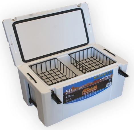 Canyon Cooler The Ultimate Cooler/Ice Chest - 55 Quart - White Marble