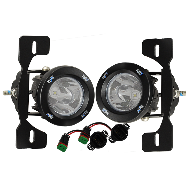 VISION X 1017 JEEP JK FOG LIGHT UPGRADE KIT WITH OPTIMUS HALO