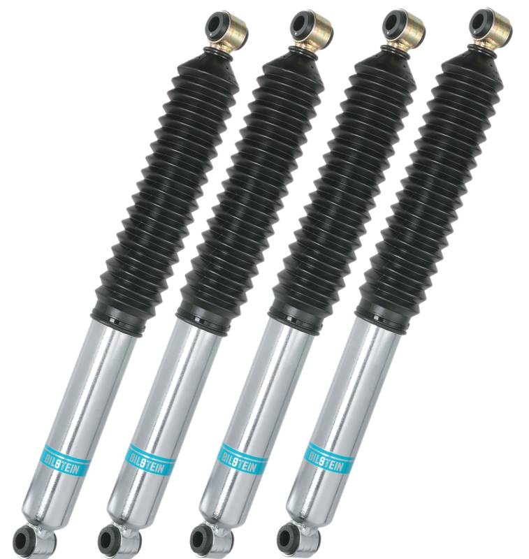 Jeep Wrangler JK 2007-2018 - 4 Shock Package Bilstein #24-146708/24-146715  Bilstein 5100 Package Front & Rear Set of 4 - Jeep Wrangler JK +