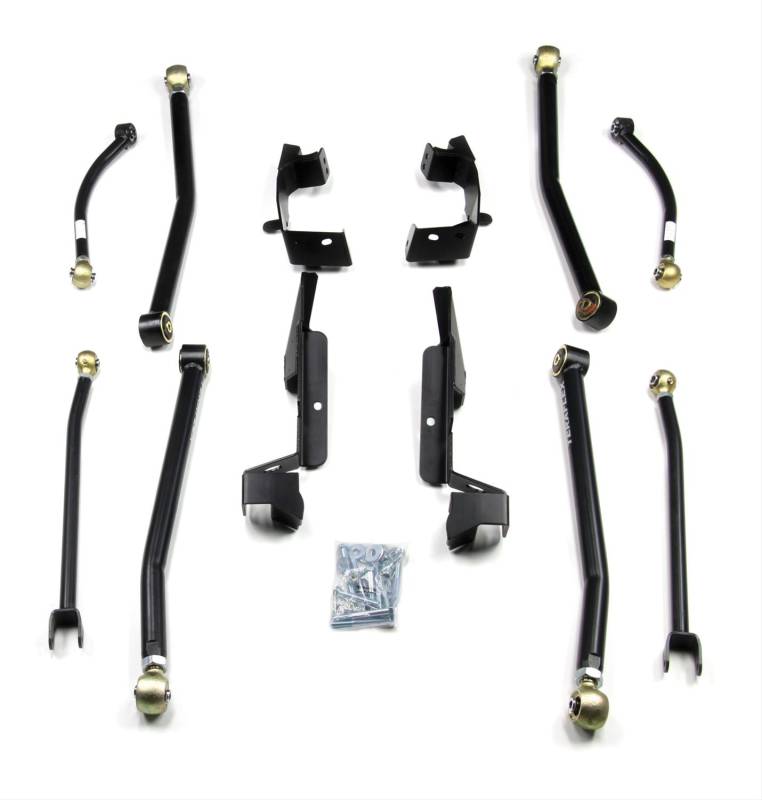 TeraFlex JK 4dr 4 Suspension System w/ 8 Alpine Short Control Arms - No  Shocks