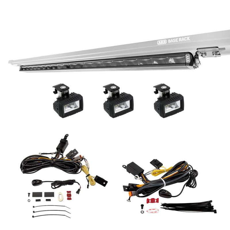 ARB 4x4 Accessories BASE Rack Kit with Mount and Deflector (BASE321)