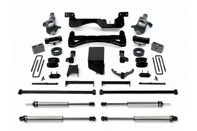 Fabtech - Fabtech K1014DL Performance Lift System w/Shocks