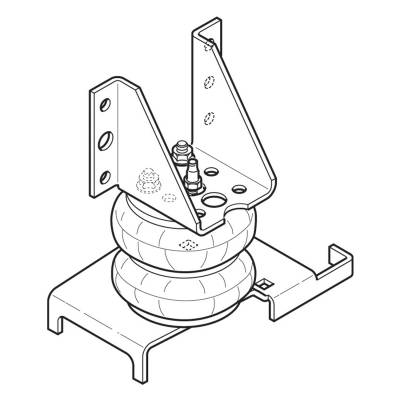 Firestone Ride-Rite - Firestone Ride-Rite 2223 Ride-Rite Air Helper Spring Kit