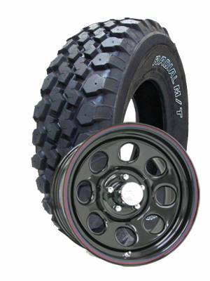 Nankang Tire - 32x11.50R15 Mudstar M/T on Black MountainCrawler Wheels