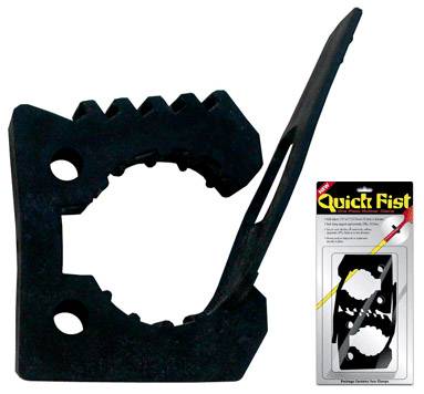 Rubber 'Quick Fist' Clamp, Pair - 1 to 2.25 Diameter