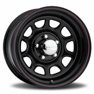 US Wheel - 15X7 Rock Crawler -  Gloss Black -  6X5.5