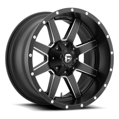 Fuel Wheel - 18x9 Fuel Maverick - Black Milled - 5x5.5 & 5x150