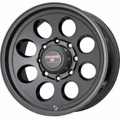 Desert Rattler Aluminum - 15x8 Desert Rattler Tracker II - Satin Black - 5x5.5