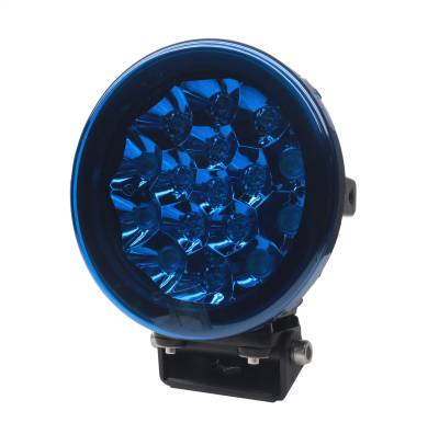 Night Stalker Lighting - 7" Round LED Light Cover - Blue