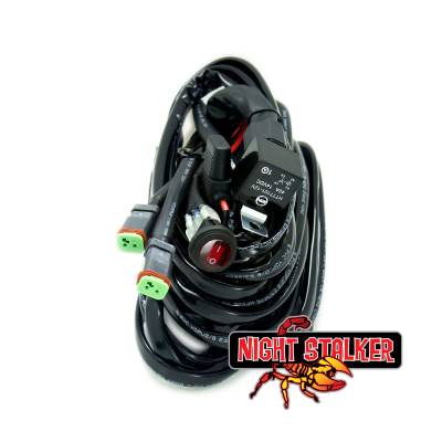 Night Stalker Lighting - Night Stalker Wiring Harness, LED Lightbars - Twin Lights