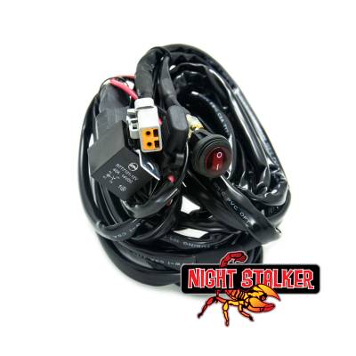 Night Stalker Lighting - Night Stalker Wiring Harness, LED Lightbars - Bars over 140 Watt