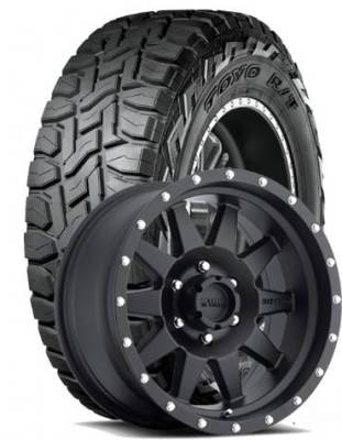 Toyo Tire - 33X12.50R18 Toyo Open Country R/T Tires on Method Racing Standard Wheels