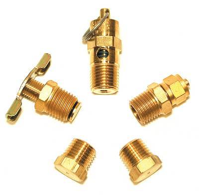 Viair Compressors - 5 Pc. Tank Port Fittings Kit