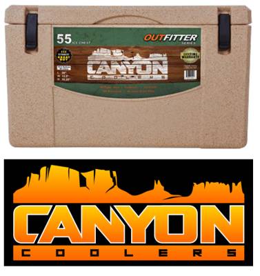 Canyon Coolers - Canyon Cooler Outfitter Series Cooler/Ice Chest - 55 Quart - Sandstone