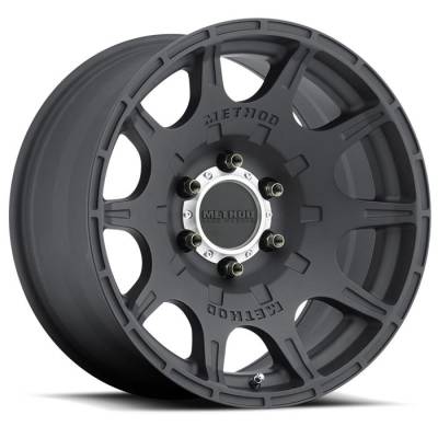 Method Racing Wheels - 17x8.5 Method Roost - Matte Black - 5x5.0 4.75"BS