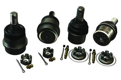 Tera-Flex Suspension - TeraFlex  JK HD Dana 44/30 Upper & Lower Ball Joint Set of 4 w/o Knurl