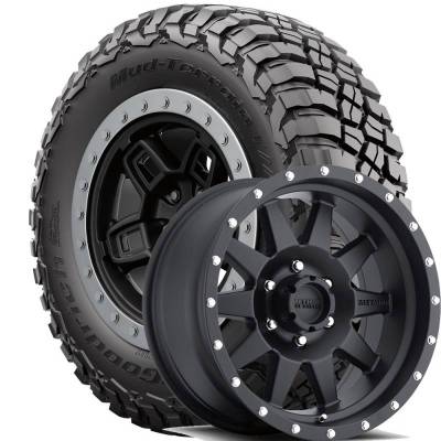 BF Goodrich - 35x12.50R15 BFG Mud Terrain KM3 on 15x8 Method Racing 301