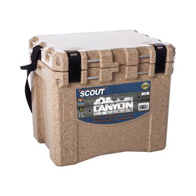 Canyon Coolers - Canyon Cooler Scout - The Ultimate Cooler/Ice Chest - Scout 22 Quart - Sandstone