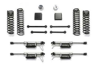 Fabtech - Fabtech K4164DL 3" Sport II Lift System w/Dirt Logic Reservior Shocks - Jeep Gladiator