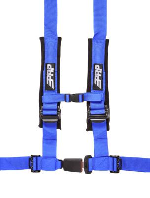 PRP Safety - PRP 4.2 Harness Safety Belt - Blue 2", 4 Point Assembly