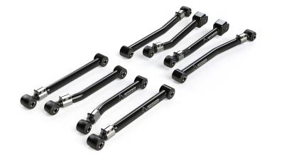 Tera-Flex Suspension - TeraFlex  JL/JLU Alpine FlexArms Kit - 8-Arms Adjustable Control Arms (0-4.5” Lift)