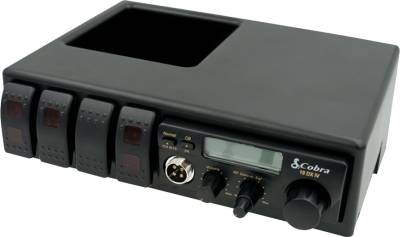 Cobra Electronics - AutoMeter Jeep JL Switch & CB Radio Panel - Dash Top