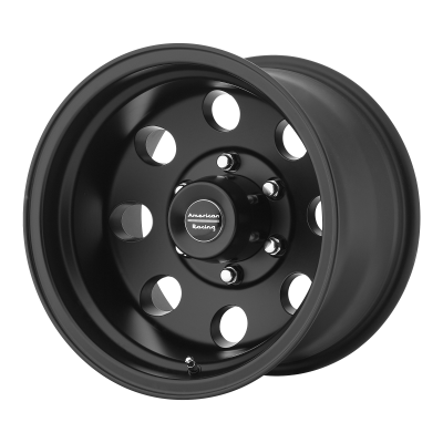 American Racing - 15 x 10 AR172 BAJA Satin Black 6X5.5 - 3.81" BS