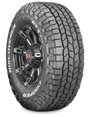 Cooper Tires - 37X12.50R17LT Cooper Discoverer A/T 3 XLT BLK