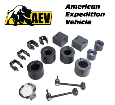 AEV - AEV 2" Spacer Suspension For JL Wrangler ProCal Snap Included