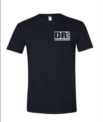 Desert Rat Logo Items - Desert Rat Off Road Centers T-Shirt - Black - Large