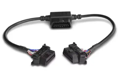 Amp Research - AMP Research 19-03972-90 OBD-II Module Pass Through Harness