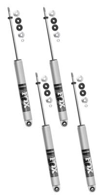 FOX Offroad Shocks - Fox Performance 2.0  Package Front & Rear Set of 4 - Jeep Wrangler JK +4 - 6" Lift