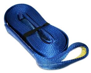 Bulldog Winch - Bulldog Recovery Strap, 3"x30' 30kBS, 10k Working Load Limit