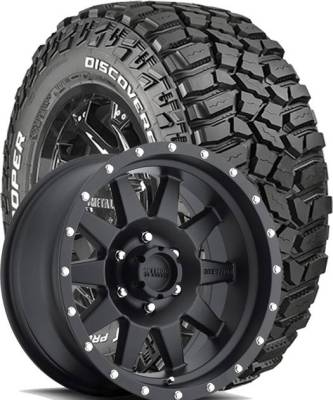 Cooper Tires - LT255/75R17 Cooper Discoverer STT Pro on Method Racing 301 Standard Wheels