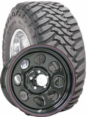 Toyo Tire - 33x12.50R15 Toyo Open Country M/T on Steel Mountain Crawler