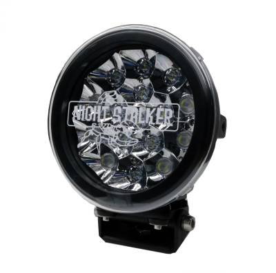 Night Stalker Lighting - 7" Round LED Light Cover - Clear