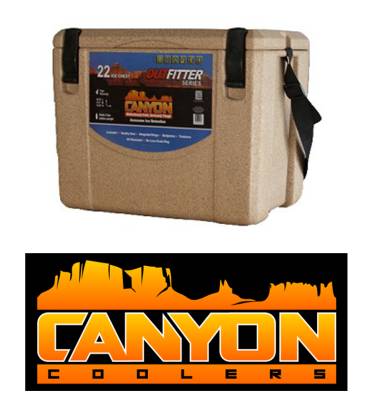 Canyon Coolers - Canyon Cooler The Ultimate Cooler/Ice Chest - 22 Quart - Sandstone