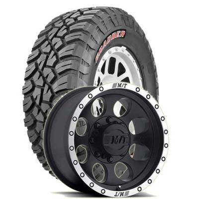 General Tire - 35X12.50R15  General Grabber X3 BSW on M/T Classic Baja Lock Wheels