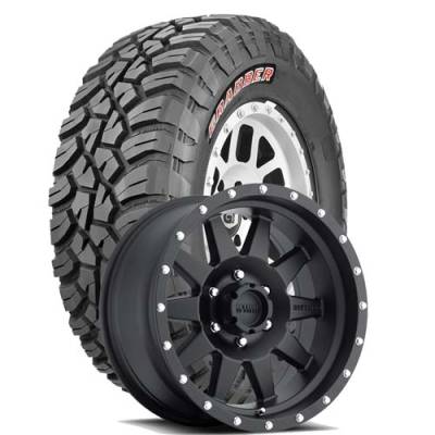 General Tire - LT265/75R16  General Grabber X3 SRL on Method Racing 301 Wheels