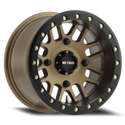 Method Racing Wheels - 14x10 Method 406 -  4x156  5+5  Bronze with Matte Black Ring